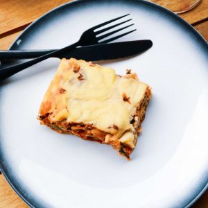 Eggplant & Lentil Lasagne