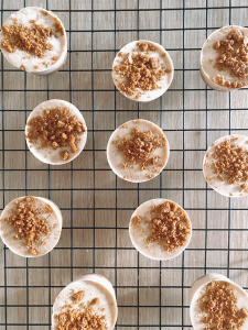 Mini Biscoff Protein Cheesecake – No bake